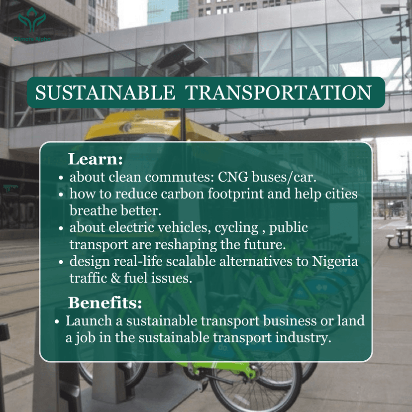 Sustainable Transportation