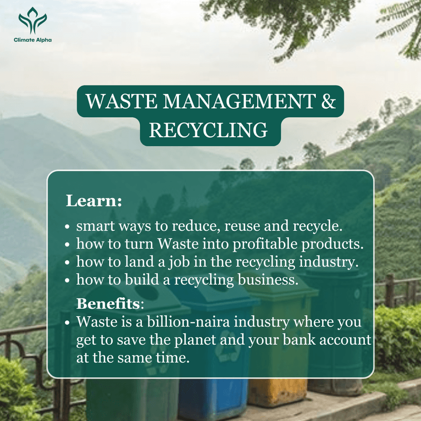 Waste Management & Circular Economy